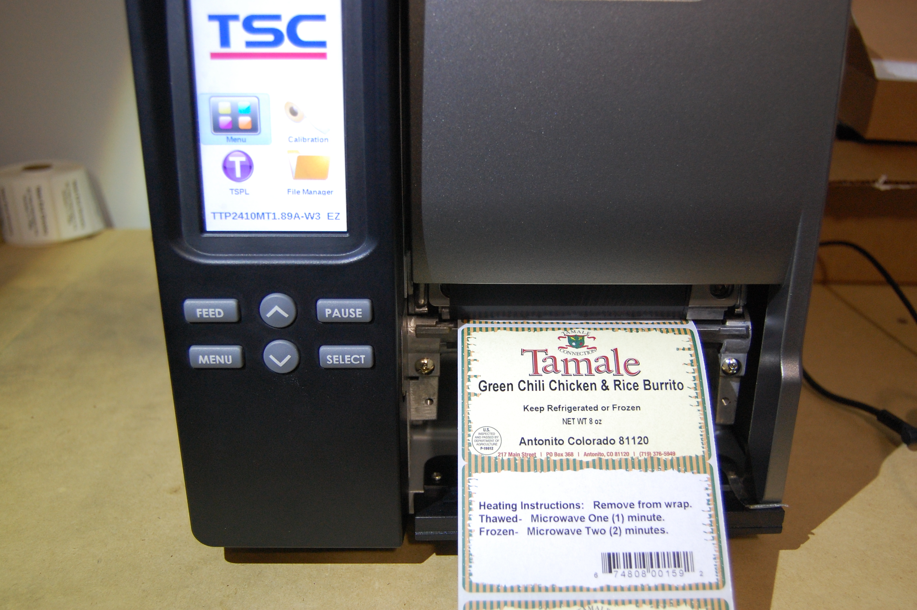 TSC Menu Settings