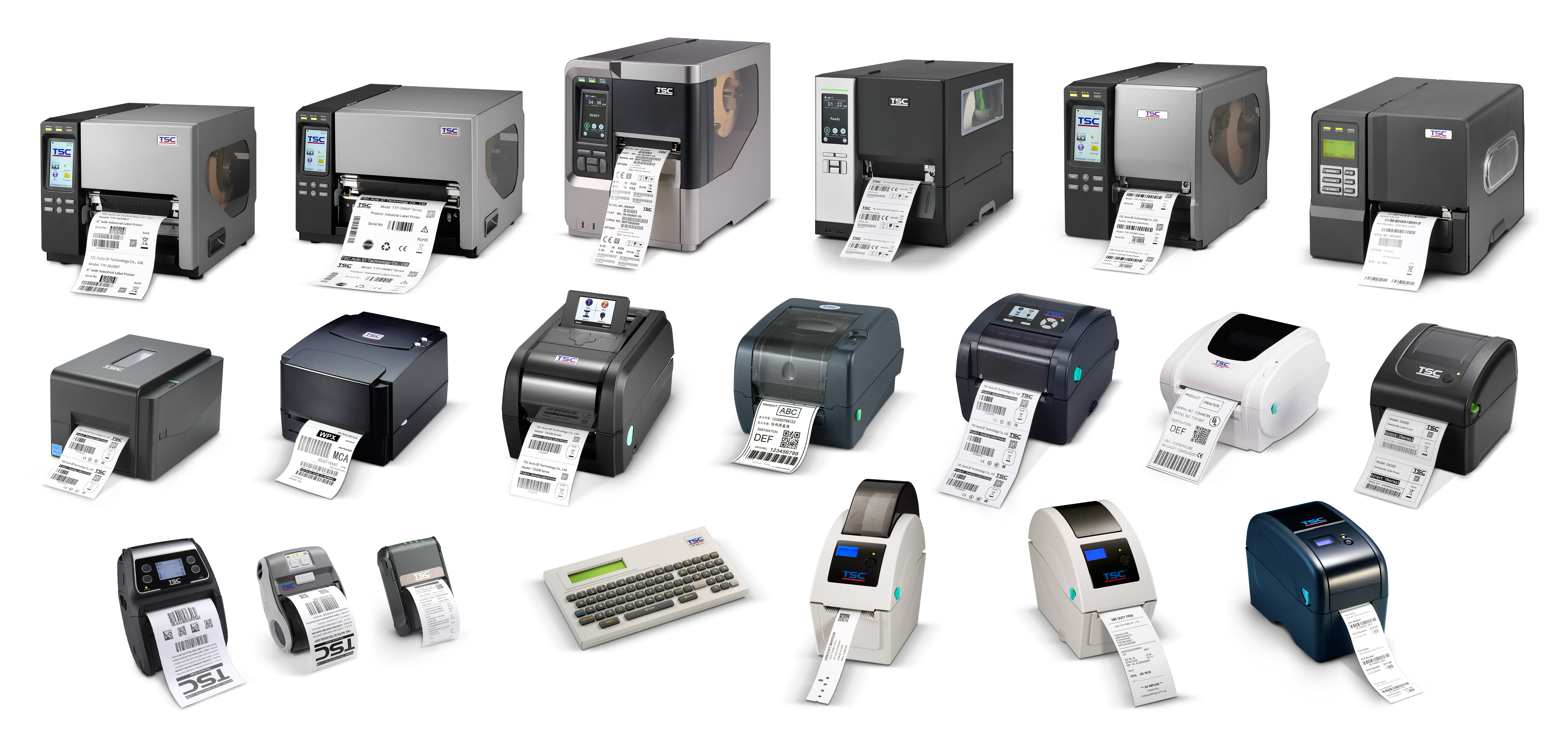Industrial or Desktop Barcode Printer: TSC Family of Printers-Barcode Southwest