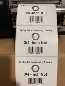 Big Dog Bolt 1-D Barcode-Barcode Southwest
