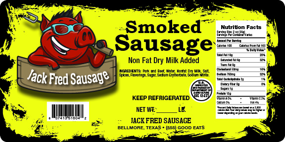 Custom Label for Freezing Environment-Barcode Southwest Custom Label for Freezing Environment-Barcode Southwest
